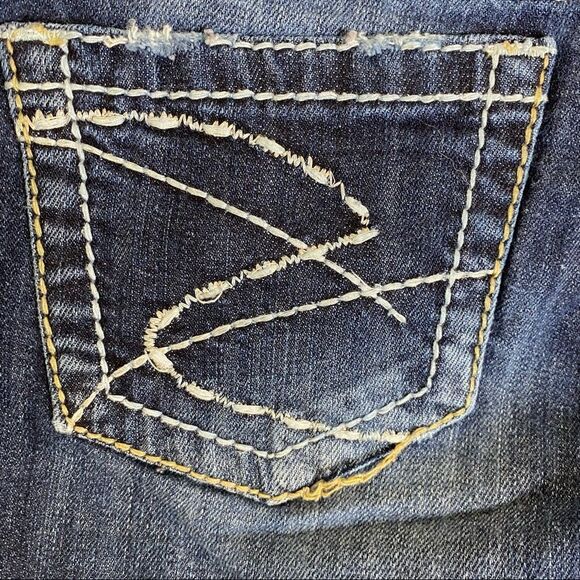 Silver Santorini Jeans Sz 25 - Picture 7 of 14